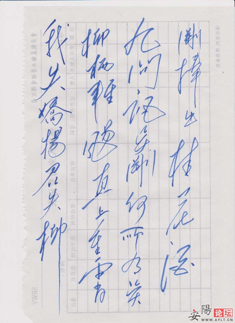 钢笔草书